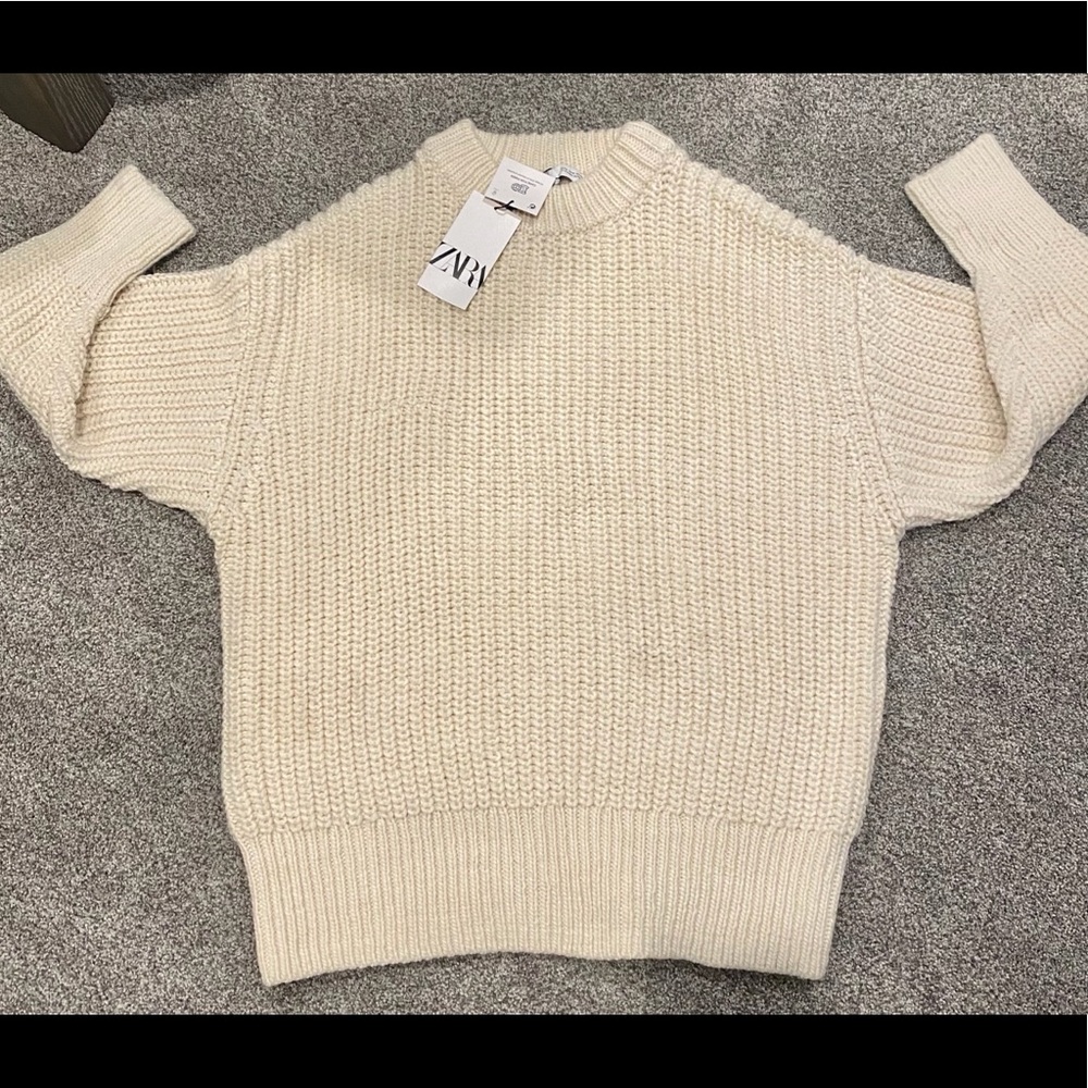 Zara oversized sweater